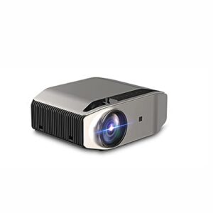 droos support 1080p led projector 4000 lumens hdmi compatible usb vga av portable cinema projector (color : sync screen version, s(projectors)