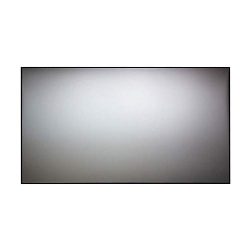 ZLXDP 2.35:1 Format 4K Thin Bezel Fixed Frame Projection Screen with Cinema Grey Frame Screen (Size : 300 inch)
