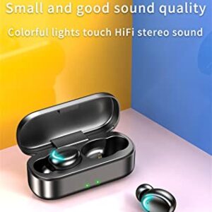 Fiudx Earbuds Bluetooth Wireless Headphones - Touch Control Bluetooth 5.0 Stereo in Ear Mini Earbuds Christmas Birthday Present Gift for Kids Adults