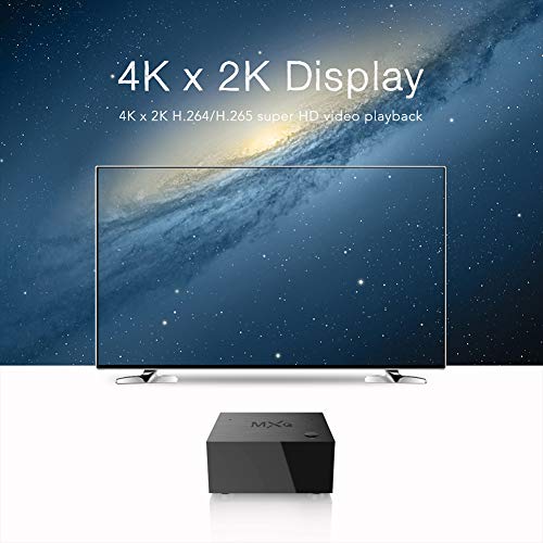 MXQ TV Cube Android 7.1 ATV TV Box with Build-in AI Speaker AI Assistant S905W Quard-core 2G+16G 4K up to 60fps T2R2 WiFi 2.4GHz/5GHz BT 4.2 Voice Control Smart TV Media Player for Home Entertainment