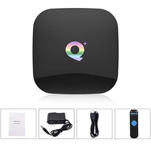 SGH Q Plus Android 9.0 TV Box 2GB RAM 16GB ROM H6 Quad-core cortex-A53 Support 3D 6K Ultra HD H.265 2.4GHz WiFi 10/100M Ethernet HDMI Smart TV Box