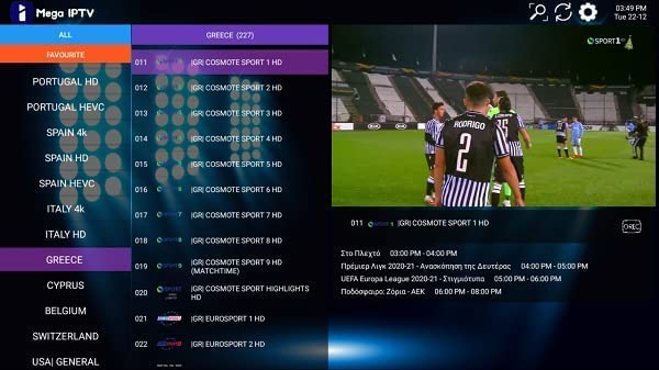 1 Year IPTV HD Subscription - MEGAOTT