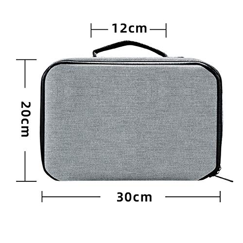 GIUIN Carrying Storage Bag for Mini Projector, Portable Case for Projector and Accessories (Fits Most Major Mini Projectors)