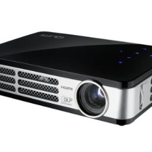 Vivitek Qumi Q5 500 Lumen WXGA HD 720p HDMI 3D-Ready Pocket DLP Projector with 4GB Memory (Black)