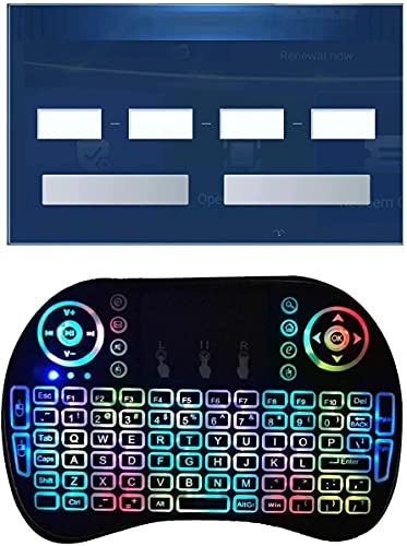 Brazil IPTV Renew Code with Mini Keyboard Compatible with Hbox 6/7, A1/2/3, HTV 3/5 Valid for 1 Year