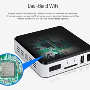 Genianech Android Smart Box,HDMI-in Digital Signage Media Player,Mini PC WiFi Bluetooth Media Player for Industrial/Commercial,APC390R