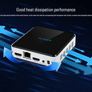 Genianech Android Smart Box,HDMI-in Digital Signage Media Player,Mini PC WiFi Bluetooth Media Player for Industrial/Commercial,APC390R