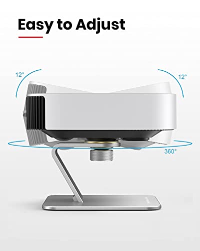 Anker Nebula Solar Portable 1080p Projector with Nebula Desktop Stand for Projectors, 360° and Height Adjustment