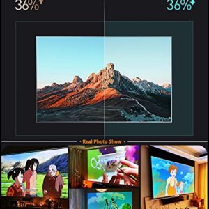 X5 Projector 4K, 15000 Lumens, ACE Picture Quality Enhancement Engine, MEMC Motion Compensation, HDR 10, Supports 3D/4K Input for Movies and Games, Built-in Speaker/Battery Portable Projector