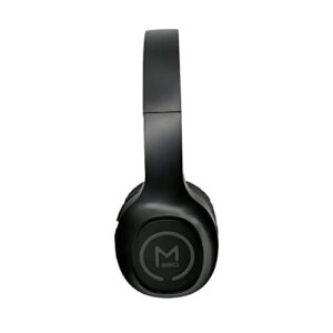 Morpheus 360 Tremors HP4500B Wireless on Ear Headphones - Bluetooth Headset with Microphone - Black
