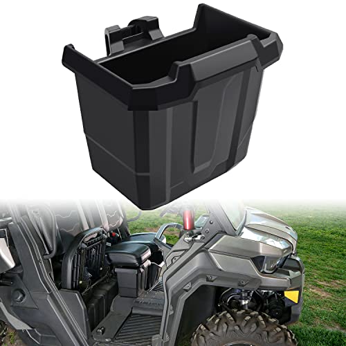 CPOWACE Center Underseat Storage Bin Compatible with Can Am Defender, Removable Under Seat Storage Box Compatible with Can Am Defender HD5/HD8/Max HD8/HD10/Max HD10 2016-2022 ,Replace #715003446