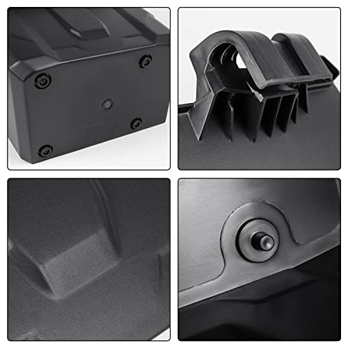 CPOWACE Center Underseat Storage Bin Compatible with Can Am Defender, Removable Under Seat Storage Box Compatible with Can Am Defender HD5/HD8/Max HD8/HD10/Max HD10 2016-2022 ,Replace #715003446