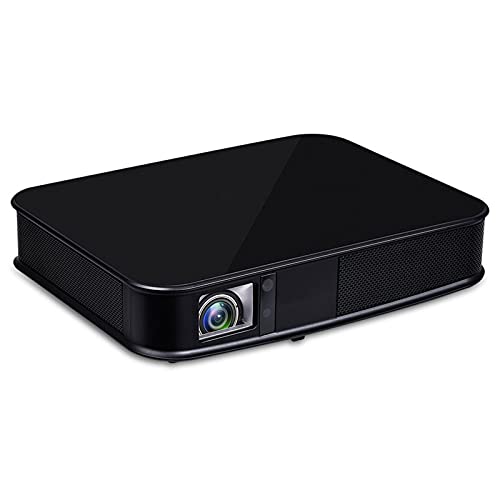 MUMUJJ Hotel Projector, 4K Indoor/Outdoor Movie Projector Support 200'' Screen Dsiplay, Home Theater Video Projector