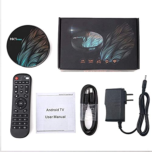 Sofobod HK1 MAX Android 10.0 TV Box 4GB RAM 32GB ROM 2.4G/5G Dual WiFi H.265/HDR/4K Decoding Set top Box:HK1 Max 4+32