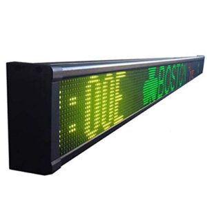 tickercom skybox sports led ticker display live scores for man cave 78 inch titan