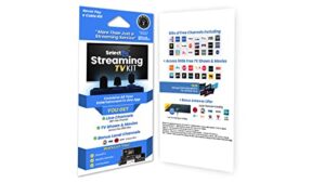 the world’s first stream engine – selecttv combines 100s of tv channels & free on demand entertainment use all your apps- + access live local digital w/ our streaming kit (kit01-ret)