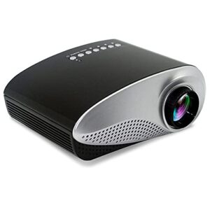 viinice projector for home theater movie video portable led projector with hdmi-compatible hd 1080p built-in speakers 4k laser projector with wifi and bluetooth
