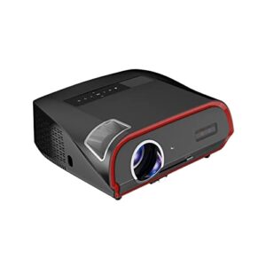 a12+ 4k 15000 lumens full hd projector with laser experience home theater cinema outdoor movie projectors compatible with smartphone (color : a12 black, size : au plug)