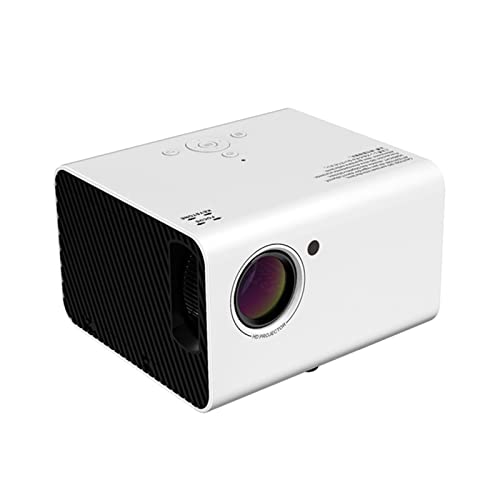 DROOS Mini Projector for Movies LCD Projector V6 Mobile Phone with Screen HDMI Mini Portable Home Child Projector 1080P (Colo(projectors)