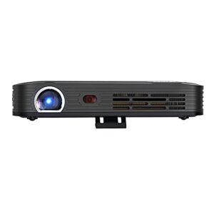 Viinice Projector Home HD Smart 4K Home Theater Mobile Phone Same Screen Office Business Projector Lumen 3000 4K Laser Projector with WiFi and Bluetooth