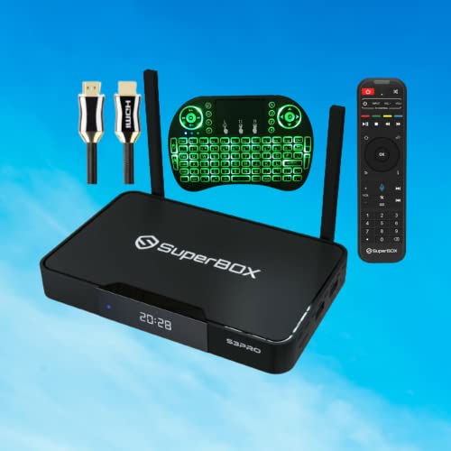 S3 PRO 2022 6K Android TV Dual Band Wi-Fi 4K Ultra HD Media Player