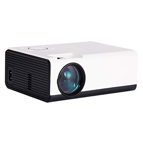 【2022 New】 Ultra HD 4K Projector Android 9.0 LED WiFi Wireless Mirroring for Phone 1080p LCD Support 4K 3D Video Movie Intelligent Projector Portable Home Theater