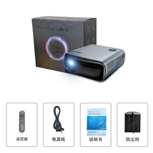 XXXDXDP Projector Office Support 4K High Brightness LED Screen Voice Mini Home Projector