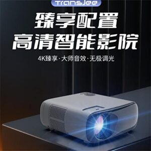 XXXDXDP Projector Office Support 4K High Brightness LED Screen Voice Mini Home Projector