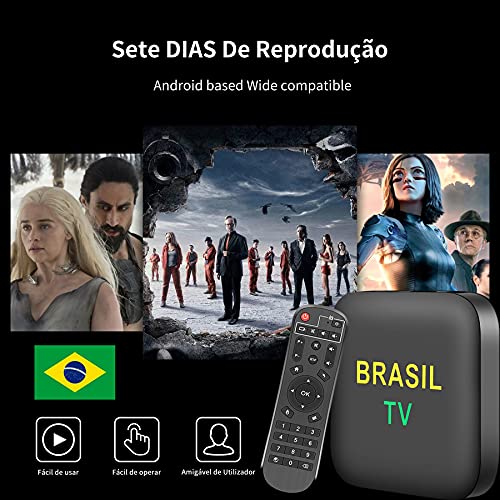 BETTER TV,BETTER LIFE!2023 IPTV Brazil Brasil TV New Version TV Box OS Android 8 System Multi Languages Supported HDMI 2.0 LAN Multi-Media Sharing Play 4K