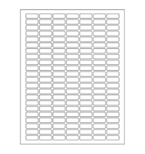 white rectangular labels + bonus color labels – value pack – white coding labels produce excellent results with standard laser printer-template included! 1138 pack
