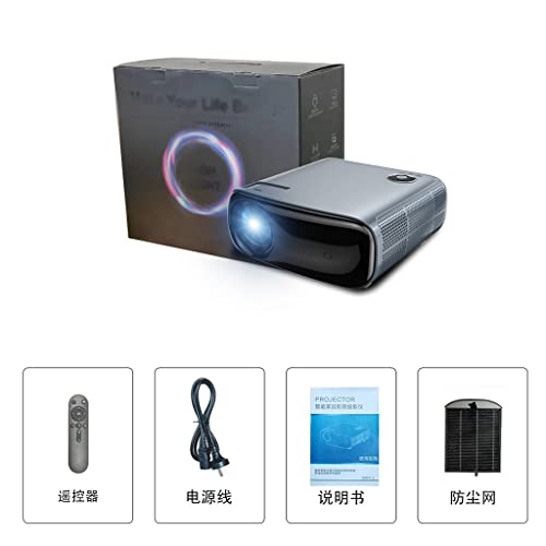 Thick Projector Office Support 4K High Brightness LED Screen Voice Mini Home Projector