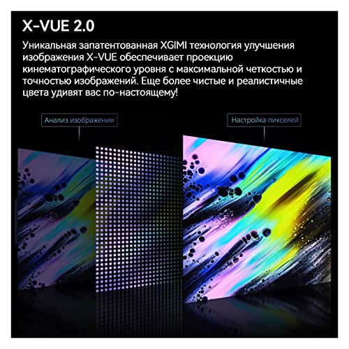 projecter Horizon Pro 4K UHD Horizon H DLP Global Version 3D Support Android TV 10.0 Home Beamer Theater ( Color : Pro 3D 2pcs Screen , Size : EU Plug )