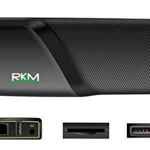 RKM Quad Core 4k Android Mini Pc with 2g Ram/16g ROM, 2.4g/5g WiFi Gbit Ethernet Bluetooth4.0 1.8ghz Hdmi Player- Smart Streaming Media Player v5