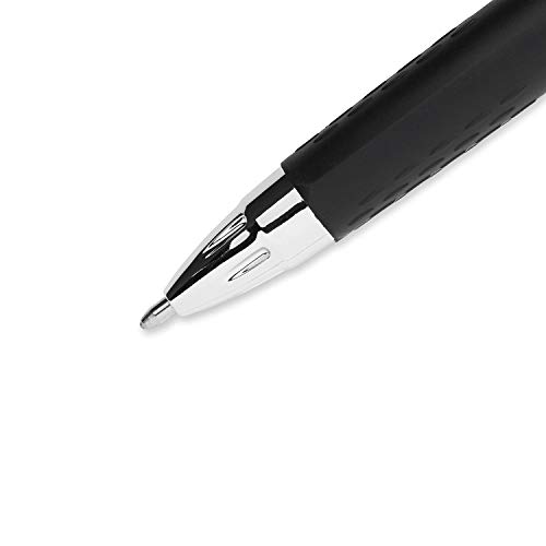 Uni-Ball Signo 207 Retractable Gel Pen, 1.0mm Bold Point, Blue, Pack of 6