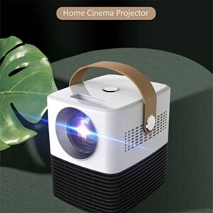 DROOS Smart Projector Optional Support 1080p LED Portable Mini Projector WiFi for Home Theater Gaming Cinema (Color : Multimedia, (projectors)