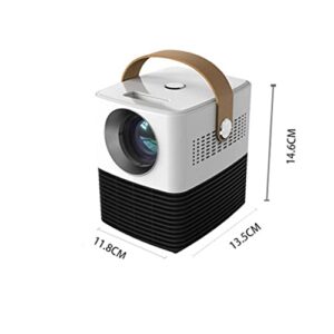 DROOS Smart Projector Optional Support 1080p LED Portable Mini Projector WiFi for Home Theater Gaming Cinema (Color : Multimedia, (projectors)