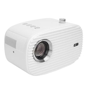 portable projector, 1080p clear picture synchronous projection wifi projector noise reduction multiport movie projector for home outdoor 100 to 240v