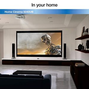 Epson Home Cinema 5040UB 3LCD Home Theater Projector with 4K Enhancement, HDR10, 100% Balanced Color and White Brightness, Ultra Wide DCI-P3 Color Gamut and UltraBlack Contrast (Renewed)