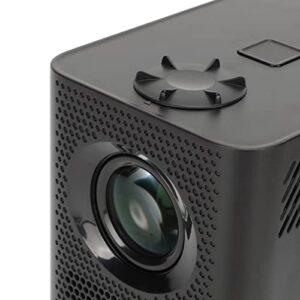 mini projector, smart wi fi mini projector, 4k full hd portable projector, distortion correction, dual ports, for inside and outside