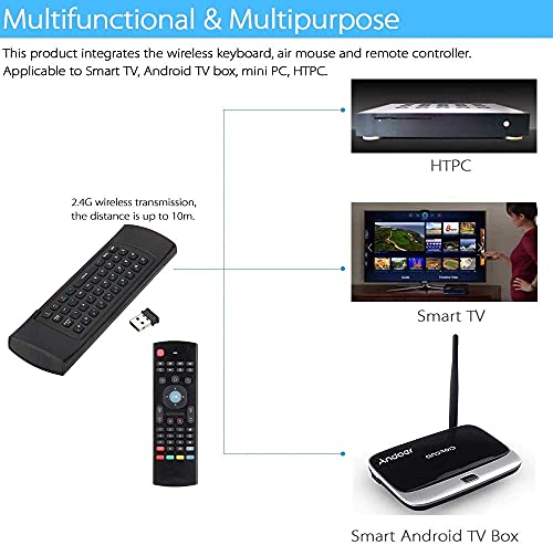 MXQ PRO 5G with Wireless Mini Keyboard Android 11.1 TV Box Ram 2GB ROM 16GB H.265 HD 3D Dual WiFi 2.4G/5.8G Quad Core Android Smart Box Home Set Top Player