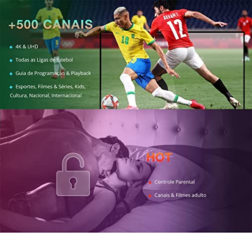 2023 Brazil Brasil TV Box New Version TV Box OS Android 10 System Multi Languages Supported HDMI 2.0 LAN Multi-Media Sharing Play 4K