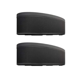 yamaha musiccast 50 wx-051 70w wireless speaker, black, pair