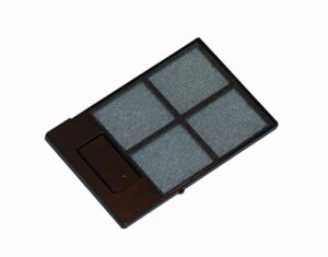 projector air filter compatible with epson model numbers powerlite 400w, 410w, 77c, 78, 822+, 822p, 83+, 83c, 83v+