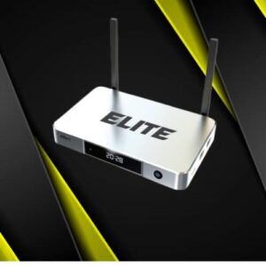 2022 New Elite 2 Android 9.0 TV Box with Ram 4GB/ ROM 64Gb, Voice Command Bluetooth Technology, Fast 2 Days Shipping