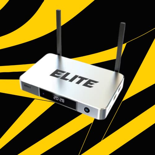 2022 New Elite 2 Android 9.0 TV Box with Ram 4GB/ ROM 64Gb, Voice Command Bluetooth Technology, Fast 2 Days Shipping