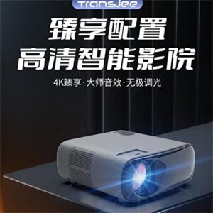KXDFDC Projector Office Support 4K High Brightness LED Screen Voice Mini Home Projector