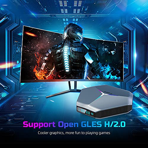 Sofobod A95XF4 Smart Android 11.0 TV Box 4GB RAM 32GB ROM Amlogic S905X4 Quad core ARM Cortex-A55 CPU Ultra HD 4K HDR H.265 Decoding with Dual Band 2.4GHz/5GHz WiFi BT 4.1 USB 3.0