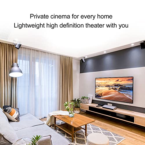 Projector Screen 60 Inch, Portable 16:9 4K HD Movie Projector Screen Foldable Outdoor Indoor Video Projection Screen with 4 Hook, Wrinkle Free Design for Home Theater Backyard Cinema