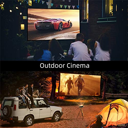 N/A Projection Portable Screen 100inch /120inch 16:9 Foldable Front Rear for Movie Game Home Theater (Size : 150 inch)