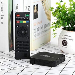 AMGUR X96 Mini Android 7.1 TV Box Amlogic S905W Quad Core 1GB/8GB Smart TV Box WiFi 4K Ultra HD OTT Box Bluetooth H.265 HEVC HDMI Streaming Media Player